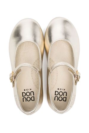 ballerina in pelle oro DOUUOD KIDS | IDEC473.